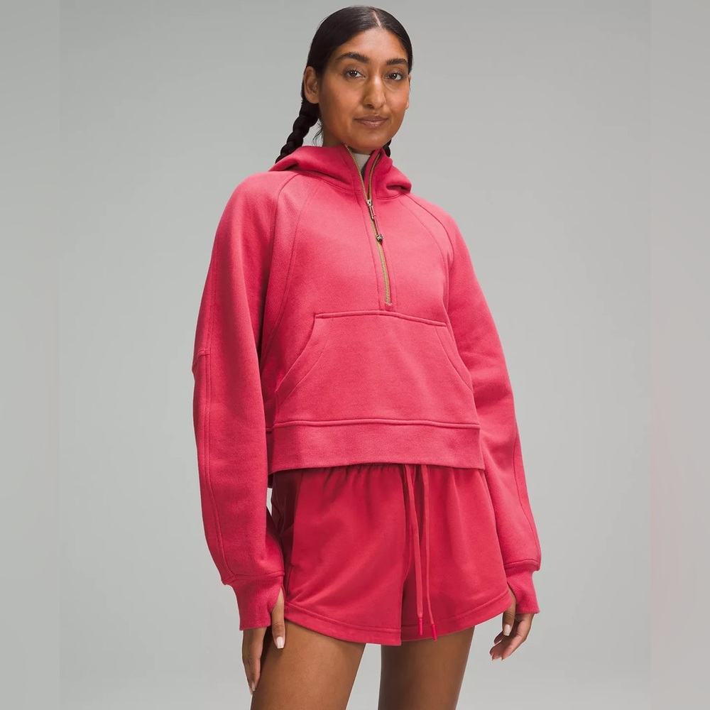VINTAGE ROSE SCUBA HALF ZIP